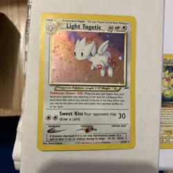 Pokemon TCG Vintage Neo Holo Lot Of 4 Cards. Typhlosion Dark Ampharos Togetic - Image 2