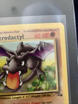 🐚Pokemon TCG Aerodactyl Fossil 1st Ed 16/62 Regular 1999-2000 Wizards Lp - Image 5