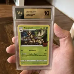 Trevenant Trick or Trade 2022 #015/192 Graded 10 Gem Mint WAG Pokemon Card - Image 2
