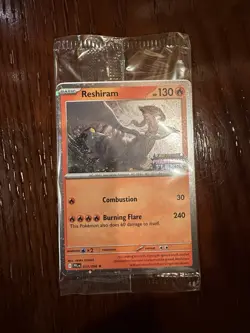Reshiram 017/094 - Pokemon TCG: Phantasmal Flames - SEALED Stamped Promo - Image 1