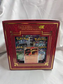 PoKeMoN TCG CHARIZARD EX Super-Premium Collection Box NEW SEALED FREE SHIPPING - Image 2