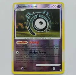Unown [M] 66/123 Mysterious Treasures Reverse Holo Pokemon TCG - Image 1