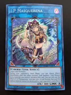 I:P Masquerena Secret Rare BLMR-EN085 Yu-gi-oh! Near Mint - Image 1