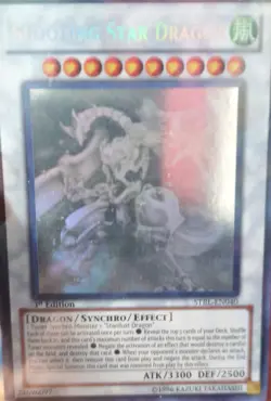 Shooting Star Dragon (Ghost Rare) STBL-EN040 Starstrike Blast 1st Edition - Image 1