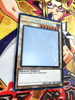 Red-Eyes Black Dragon gfp2-en176 1st Edition (NM) Ghost Rare Yu-Gi-Oh! - Image 1