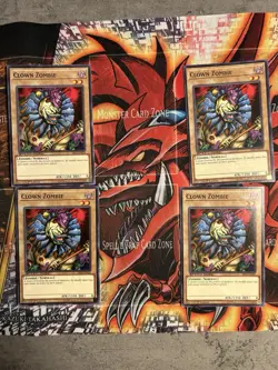 Yu-Gi-Oh! Speed Duel Clown Zombie X4 NM - Image 1