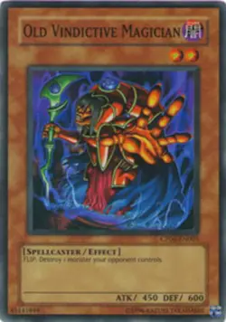 Old Vindictive Magician - CP06-EN003 - Super Rare - Unlimited Edition NM Yugioh - Image 1