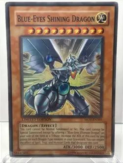 Blue-Eyes Shining Dragon MOV-EN001 Yu-Gi-Oh! The Dark Side of Dimensions Movie - Image 1
