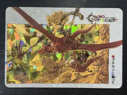 Chrono Trigger Stained glass Card Not For Sall Japanese (SQUARE ENIX) - Image 1