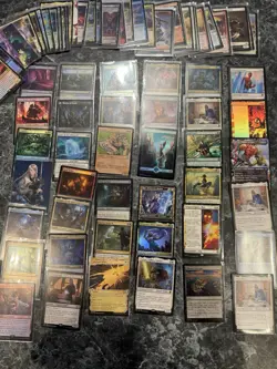 Magic The Gathering Card Lot 70 Plus Cards - Image 1