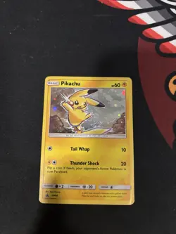Pokemon Pikachu Holo SM98 Black Star Promo 2017 Card NM Condition - Image 1