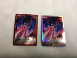 2022 Topps Chrome Meta Zoo￼ Mothman #116 Refractor & Base Cards ￼ - Image 1