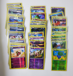 Lot (50) 2017 Pokemon TCG XY Ancient Origins Reverse Holo Cards No Dupes Sleeved - Image 2