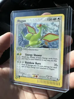 Pokemon Flygon EX Dragon Holo Rare Card 4/97 LP /MP Condition - Image 1