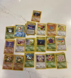 Lot of 33 Pokemon TCG Jungle Set Cards 1999 WOTC Vintage NM/LP Includes 1st Ed - Image 1