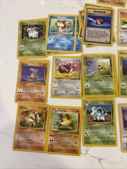 Lot of 33 Pokemon TCG Jungle Set Cards 1999 WOTC Vintage NM/LP Includes 1st Ed - Image 2