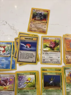 Lot of 33 Pokemon TCG Jungle Set Cards 1999 WOTC Vintage NM/LP Includes 1st Ed - Image 4