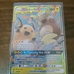 Pokemon 2019 3 Card LOT Blastoise&Piplup Pikachu&Zekrom Raichu&Raichu*MINT* - Image 3