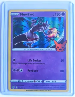 Trick or Trade 2022 Holo Mewtwo ¦ 056/172 Holo Rare ¦ Pokemon Card Near Mint - Image 1