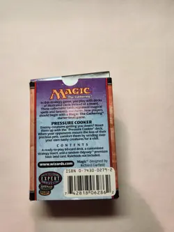 Magic: The Gathering Odyssey Theme Deck Pressure Cooker box, no cards - Image 2