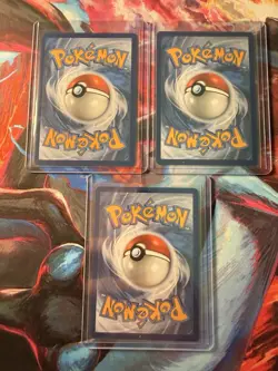 Pokemon TCG Shrouded Fable Kingdra Card 012/064 EX - STAMPED PROMO Lot Of 3 - Image 5