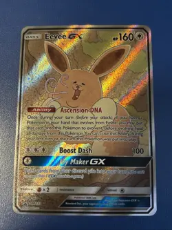 2019 Sun & Moon Eevee GX Holo Promo Card #SM233 Mint Condition - Image 1