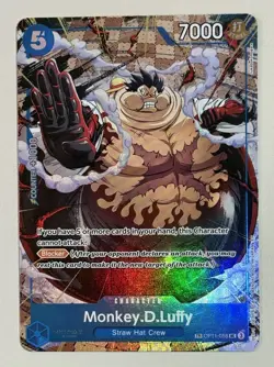 OP11-058TR Monkey.D.Luffy op13 English One Piece TCG Card Treasure rare - Image 1