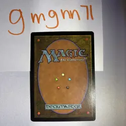 MTG Forest 1997 APAC Land Promo Signed By The Artist Christopher Rush - Image 2