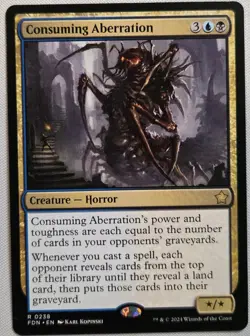 NM Consuming Aberration, MTG, Foundations, Magic the Gathering, 238 - Image 1