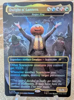 MTG FOIL Dwight o' Lantern Reaper King Secret Lair Drop Series (SLD) 2170 - Image 1