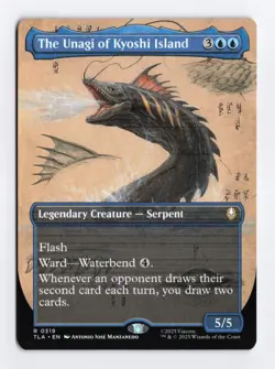 The Unagi of Kyoshi Island Borderless #319 R - MTG Avatar The Last Airbender TLA - Image 1