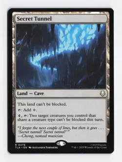 Secret Tunnel #278 Rare - MTG Avatar: The Last Airbender TLA PACK FRESH - Image 1