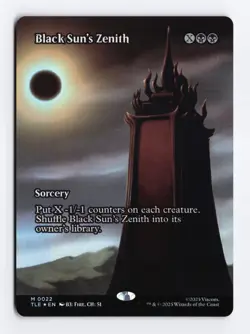 Black Sun's Zenith Borderless #22 FOIL Mythic - MTG TLE Avatar Eternal Legal - Image 1