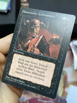 German FBB • Demonic Tutor • Pack Fresh • Mtg (1837) - Image 5