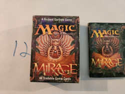 MTG * Mirage Empty Deck Box W/ Rulebook* (Used) Magic the Gathering - Image 1