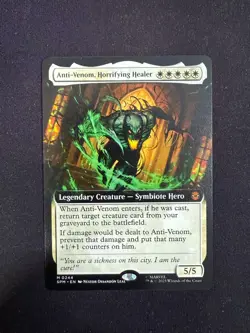 Anti-Venom, Horrifying Healer (EXTENDED) Marvel Spider-Man - Magic (MTG) - Image 1