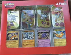 Pokemon 151 4 Mini Tins + 4 Promo Cards Bundle (Lot Of 4) - Image 2