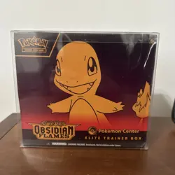 Pokemon Scarlet & Violet Obsidian Flames Pokemon Center Elite Trainer Box ETB PC - Image 1
