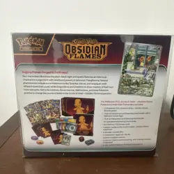 Pokemon Scarlet & Violet Obsidian Flames Pokemon Center Elite Trainer Box ETB PC - Image 2