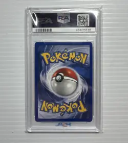 2000 Pokemon Base Set 2 #17 Scyther Holo - PSA 7 NM - Image 2