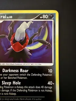 Pokemon TCG Great Encounters Darkrai 4/106 - Reverse Holo Card Near Mint - Image 3