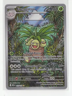 Pokemon TCG Exeggutor 135 Illustration Rare Mega Evolution Nm - Image 1