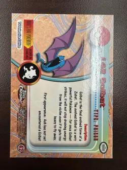 2000 Topps Chrome Pokemon Series 1 #42 Golbat NM - Image 2
