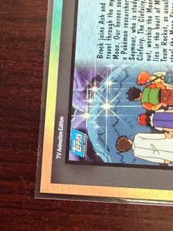 Topps Pokemon TV Animation Series 2 EP6 Clefairy and the Moon Stone Holo - Image 4