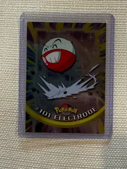 2000 Topps Chrome Pokemon TV Animation Edition Series 2 Foil #101 Electrode - Image 1