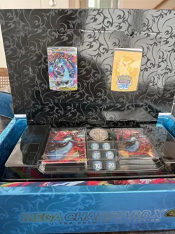 Pokemon TCG Mega Charizard X ex Ultra Premium Collection Box - Both Promos - Image 4