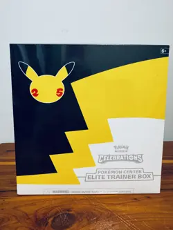 25th Anniversary Celebrations Pokemon Center Elite Trainer Box (PC ETB) Sealed - Image 1