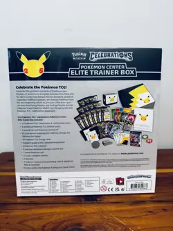 25th Anniversary Celebrations Pokemon Center Elite Trainer Box (PC ETB) Sealed - Image 5