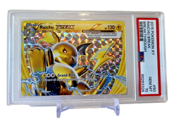 2015 Pokemon XY Breakthrough RAICHU BREAK 50/162 - Graded PSA 10 GEM MINT - Image 3