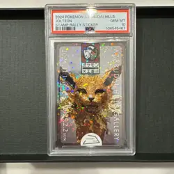 PSA10 2024 Pokemon Craft Exhibition Azabudai Hills 1st Promo Jolteon Pokemon JPN - Image 1